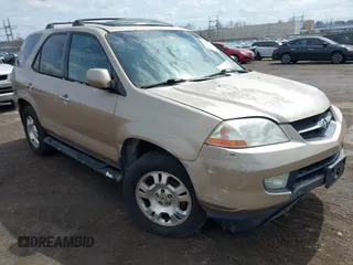 2001 Acura MDX with VIN 2HNYD18271H515636, listed as a IAAI auction lot 41914081 with 223,504 mi miles. Bid and sale history available at carsss.com. Image 1.