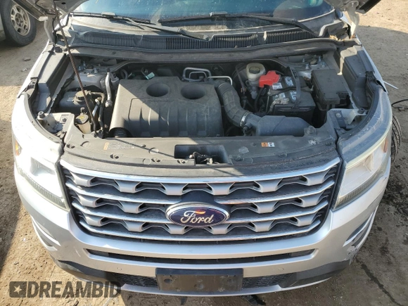 2017 Ford Explorer XLT with VIN 1FM5K7DH6HGB04709, listed as a Copart auction lot 47394655 with 99,291 mi miles and Salvage Title. Bid and sale history available at carsss.com. Image 12.