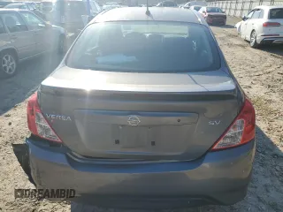 2018 Nissan Versa Sedan SV with VIN 3N1CN7APXJL804137, listed as a Copart auction lot 51044305 with 123,702 mi miles and Salvage Title. Bid and sale history available at carsss.com. Image 6.