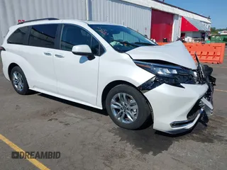 2023 Toyota Sienna XLE z VIN 5TDJRKECXPS152836, wystawiony jako IAAI lot #42414859 z przebiegiem 24 256 mil mil oraz . Historia ofert i sprzedaży dostępna na DreamBid. Obrazek 1.