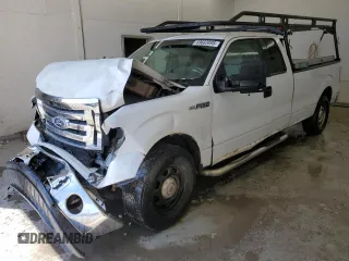 2010 Ford F-150 XL with VIN 1FTVX1CV2AKE27264, listed as a Copart auction lot 49683895 with 405,546 mi miles and Salvage title. Bid and sale history available at DreamBid. Image 1.