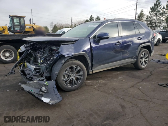 2024 Toyota RAV4 Hybrid XLE Premium with VIN JTMB6RFV4RD137902, listed as a Copart auction lot 86013364 with 9,330 mi miles and Salvage Title. Bid and sale history available at DreamBid. Image 1.