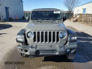 2020 Jeep Wrangler Sport S z VIN 1C4GJXAG7LW282767, wystawiony jako Copart lot #79846214 z przebiegiem 46 805 mil mil oraz Szkoda całkowita • Salvage title. Historia ofert i sprzedaży dostępna na DreamBid. Obrazek 5.