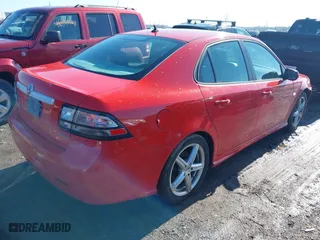 2011 Saab 9-3 with VIN YS3FA4CY1B1309630, listed as a IAAI auction lot 41590256 with 99,725 mi miles. Bid and sale history available at carsss.com. Image 4.