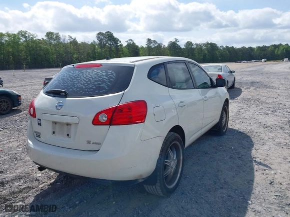 2009 Nissan Rogue SL with VIN JN8AS58V39W436710, listed as a IAAI auction lot 42091958 with 156,209 mi miles. Bid and sale history available at carsss.com. Image 4.