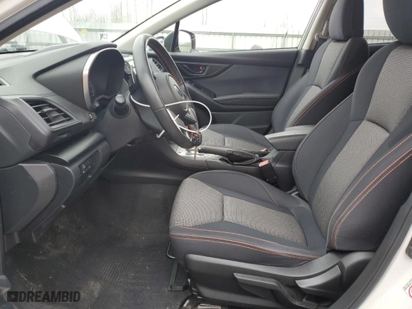 2019 Subaru Crosstrek Premium with VIN JF2GTACC2KH254784, listed as a Copart auction lot 46471725 with 43,607 mi miles and Salvage Title. Bid and sale history available at carsss.com. Image 7.
