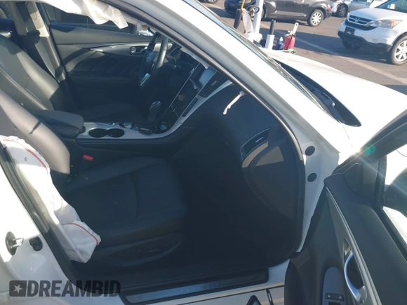 2020 Infiniti Q50 Luxe with VIN JN1EV7AP4LM206367, listed as a IAAI auction lot 41069262 with 54,245 mi miles and . Bid and sale history available at DreamBid. Image 5.