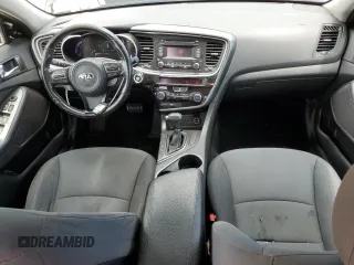 2014 Kia Optima Hybrid LX with VIN KNAGM4AD9E5071376, listed as a Copart auction lot 61127434 with 124,786 mi miles and Clean Title. Bid and sale history available at carsss.com. Image 8.
