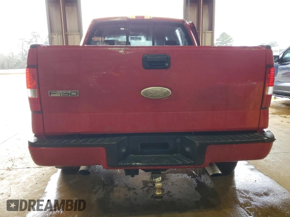 2007 Ford F-150 XLT with VIN 1FTPW14V57KC78836, listed as a Copart auction lot 47551445 with 152,570 mi miles and Salvage Title. Bid and sale history available at DreamBid. Image 6.