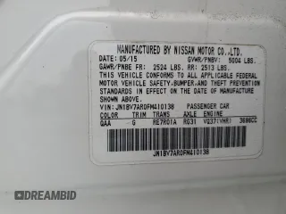 2015 Infiniti Q50 Premium with VIN JN1BV7AR0FM410138, listed as a Copart auction lot 50978665 with 143,433 mi miles and Non Repairable. Bid and sale history available at carsss.com. Image 12.