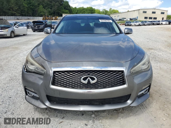 2015 Infiniti Q50 Premium with VIN JN1BV7AP5FM340151, listed as a Copart auction lot 55760705 with 113,794 mi miles and Clean Title. Bid and sale history available at DreamBid. Image 5.