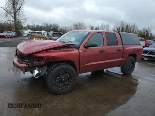 2010 Dodge Dakota Bighorn/Lonestar with VIN 1D7CW3GK4AS225411, listed as a Copart auction lot 48084595 with 0 mi miles and Salvage Title. Bid and sale history available at carsss.com. Image 1.