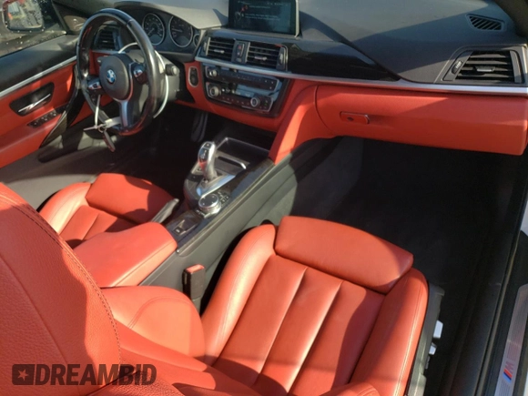 2016 BMW 4 Series 435i with VIN WBA3T3C5XG5A42251, listed as a Copart auction lot 63172184 with 38,725 mi miles and Salvage title. Bid and sale history available at DreamBid. Image 8.