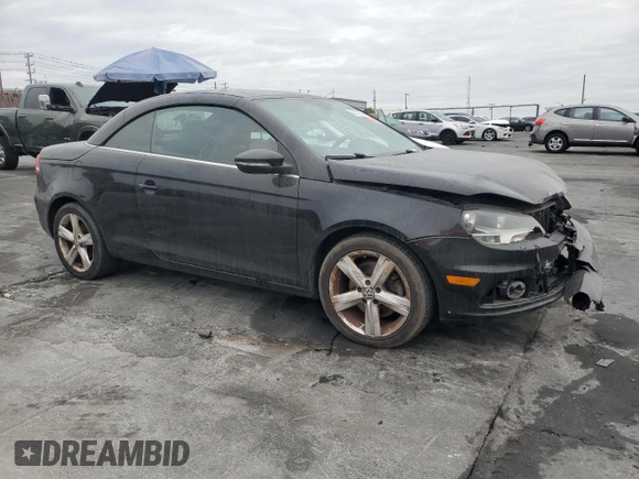 2012 Volkswagen Eos Lux with VIN WVWFW7AH6CV005880, listed as a Copart auction lot 82214934 with 149,477 mi miles and Salvage Title. Bid and sale history available at DreamBid. Image 4.