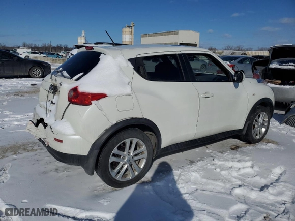 2013 Nissan Juke NISMO with VIN JN8AF5MV8DT217584, listed as a Copart auction lot 45766725 with 152,230 mi miles and Salvage Title. Bid and sale history available at carsss.com. Image 3.