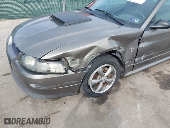 2002 Ford Mustang Standard with VIN 1FAFP40412F101781, listed as a IAAI auction lot 42108137 with 120,785 mi miles and . Bid and sale history available at DreamBid. Image 6.