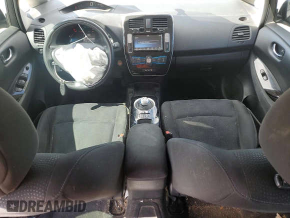 2016 Nissan LEAF SV with VIN 1N4BZ0CP4GC309783, listed as a Copart auction lot 52469784 with 0 mi miles and Non Repairable. Bid and sale history available at carsss.com. Image 8.