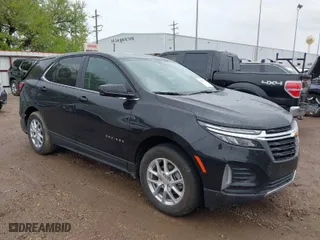 2024 Chevrolet Equinox LT with VIN 3GNAXUEG2RL362027, listed as a IAAI auction lot 41895842 with 21,040 mi miles. Bid and sale history available at carsss.com. Image 1.