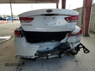 2016 Kia Optima LX with VIN 5XXGT4L38GG008889, listed as a Copart auction lot 51594355 with 93,430 mi miles and Salvage Title. Bid and sale history available at carsss.com. Image 6.
