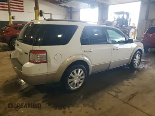 2008 Ford Taurus X Eddie Bauer with VIN 1FMDK07W28GA38429, listed as a Copart auction lot 52306605 with 135,660 mi miles and Salvage title. Bid and sale history available at DreamBid. Image 3.