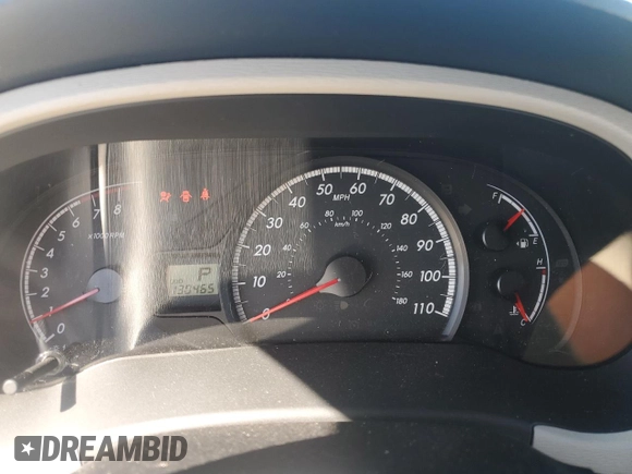 2013 Toyota Sienna LE AAS with VIN 5TDKK3DC1DS351138, listed as a Copart auction lot 46450155 with 130,465 mi miles and Clean Title. Bid and sale history available at DreamBid. Image 9.