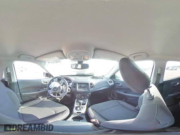 2020 Jeep Compass Sport z VIN 3C4NJDAB8LT105015, wystawiony jako Copart lot #54921305 z przebiegiem 104 453 mil mil oraz Nie do naprawy • Non repairable. Historia ofert i sprzedaży dostępna na DreamBid. Obrazek 16.