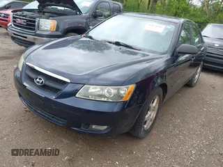 2006 Hyundai Sonata GLS with VIN 5NPEU46F46H119484, listed as a IAAI auction lot 42134585 with 146,686 mi miles and . Bid and sale history available at DreamBid. Image 2.