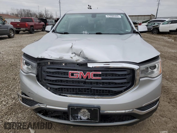 2017 GMC Acadia SLE with VIN 1GKKNRLA0HZ249686, listed as a Copart auction lot 47990465 with 79,394 mi miles and Salvage title. Bid and sale history available at DreamBid. Image 5.