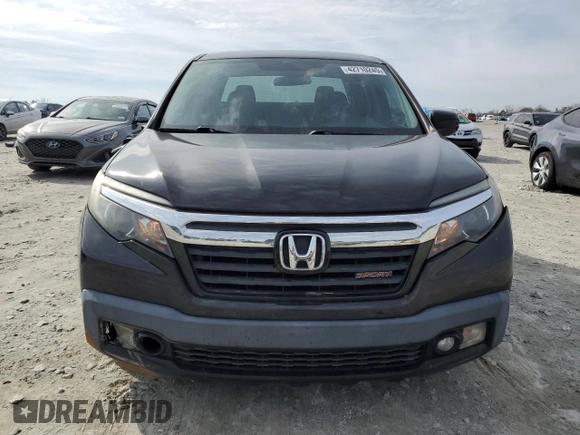 2019 Honda Ridgeline Sport with VIN 5FPYK2F14KB004704, listed as a Copart auction lot 42710245 with 122,215 mi miles and Salvage title. Bid and sale history available at DreamBid. Image 5.