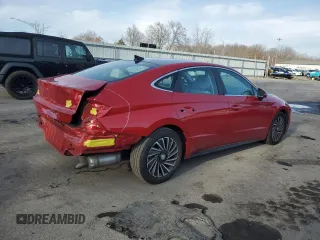 2020 Hyundai Sonata Hybrid Limited with VIN KMHL54JJ1LA012830, listed as a Copart auction lot 43730775 with 61,717 mi miles and Salvage Title. Bid and sale history available at carsss.com. Image 3.