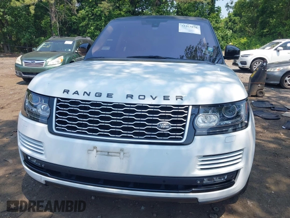 2015 Land Rover Range Rover Supercharged with VIN SALGS2TF3FA218272, listed as a IAAI auction lot 42463876 with 102,037 mi miles and . Bid and sale history available at DreamBid. Image 12.