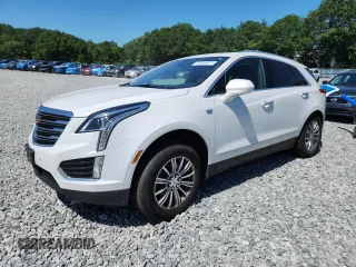 2017 Cadillac XT5 Luxury AWD with VIN 1GYKNDRS2HZ117098, listed as a Copart auction lot 61839975 with 96,033 mi miles and Salvage title. Bid and sale history available at DreamBid. Image 1.