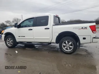 2012 Nissan Titan SV with VIN 1N6BA0EC2CN304170, listed as a Copart auction lot 43435975 with 96,598 mi miles and Salvage Title. Bid and sale history available at carsss.com. Image 2.