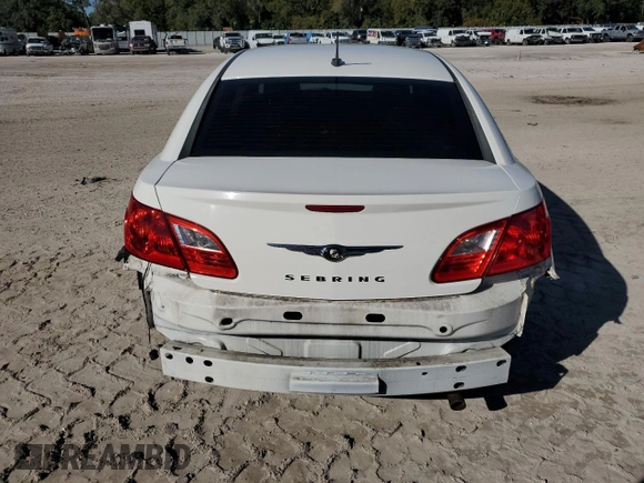 2010 Chrysler Sebring Touring with VIN 1C3CC4FB7AN212388, listed as a Copart auction lot 87389314 with 98,132 mi miles and Salvage Title. Bid and sale history available at carsss.com. Image 6.