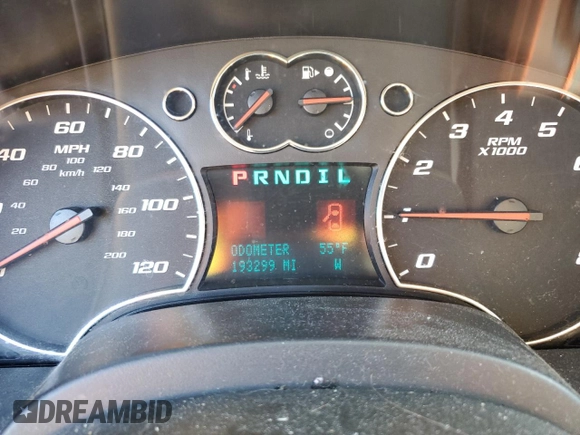 2009 Chevrolet Equinox LT w/2LT with VIN 2CNDL53F496226290, listed as a Copart auction lot 43454065 with 193,299 mi miles and Salvage Title. Bid and sale history available at carsss.com. Image 9.