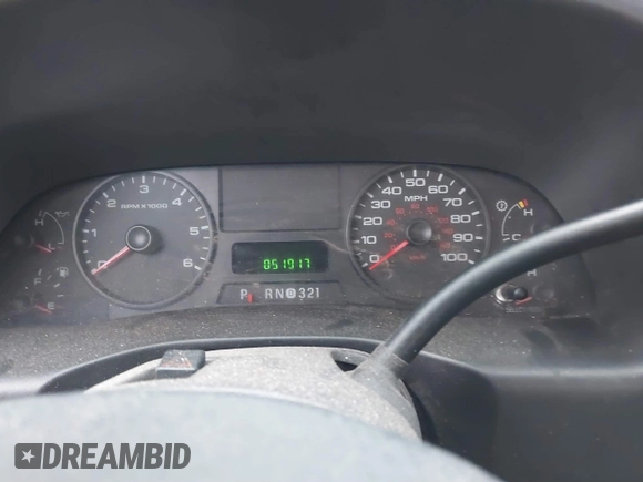 2007 Ford F-250 with VIN 1FDNF21557EA12597, listed as a IAAI auction lot 41454655 with 51,917 mi miles and . Bid and sale history available at DreamBid. Image 7.
