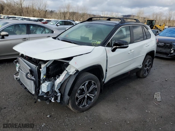 2022 Toyota RAV4 Prime XSE with VIN JTMEB3FVXND098166, listed as a Copart auction lot 73576262 with NaN miles. Bid and sale history available at carsss.com. Image 1.