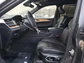 2022 Jeep Grand Cherokee Summit Reserve with VIN 1C4RJHEG8N8637493, listed as a Copart auction lot 43548675 with 37,629 mi miles and Salvage title. Bid and sale history available at DreamBid. Image 7.