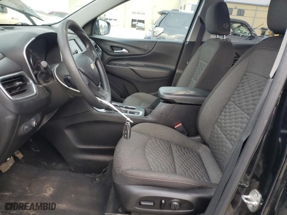 2021 Chevrolet Equinox LT with VIN 2GNAXKEV9M6146899, listed as a Copart auction lot 47679295 with 81,244 mi miles and Salvage Title. Bid and sale history available at carsss.com. Image 7.