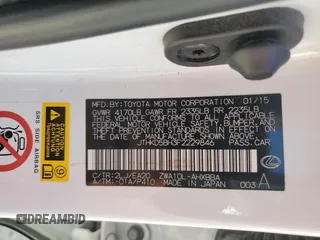 2015 Lexus CT 200h z VIN JTHKD5BH3F2229846, wystawiony jako Copart lot #57271885 z przebiegiem 106 509 mil mil oraz Tytuł czysty. Historia ofert i sprzedaży dostępna na DreamBid. Obrazek 13.