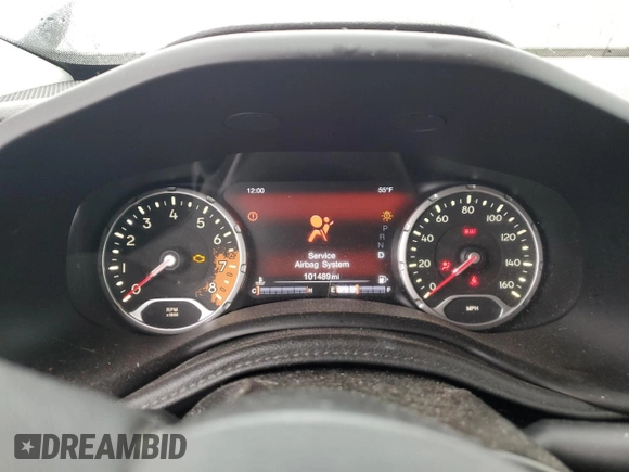 2015 Jeep Renegade Trailhawk with VIN ZACCJBCT8FPC18217, listed as a Copart auction lot 56537685 with 101,489 mi miles and Clean title. Bid and sale history available at DreamBid. Image 9.