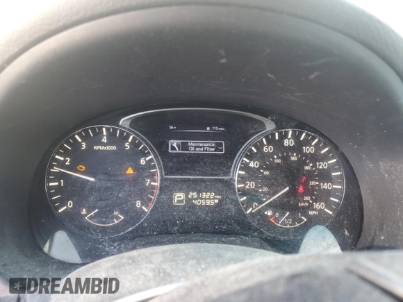 2015 Nissan Altima S with VIN 1N4AL3AP7FC414219, listed as a Copart auction lot 48782615 with 251,322 mi miles and Salvage Title. Bid and sale history available at carsss.com. Image 9.