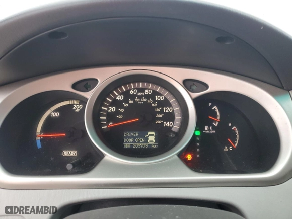 2007 Toyota Highlander Hybrid w/3rd Row with VIN JTEDW21A570020561, listed as a Copart auction lot 42595395 with 205,703 mi miles and Salvage Title. Bid and sale history available at carsss.com. Image 9.