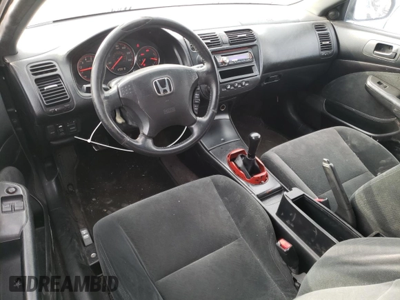 2005 Honda Civic EX with VIN 1HGEM219X5L077307, listed as a Copart auction lot 86781044 with 129,310 mi miles and Non Repairable. Bid and sale history available at carsss.com. Image 8.