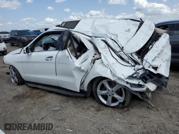 2016 Mercedes-Benz GLE 350 with VIN 4JGDA5HB2GA708963, listed as a Copart auction lot 56435635 with 112,209 mi miles and Salvage title. Bid and sale history available at DreamBid. Image 2.
