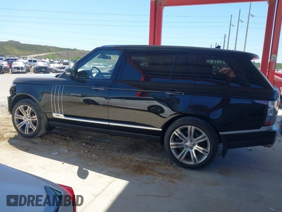 2016 Land Rover Range Rover with VIN SALGW3EF9GA277982, listed as a IAAI auction lot 41782847 with 81,277 mi miles and . Bid and sale history available at DreamBid. Image 14.
