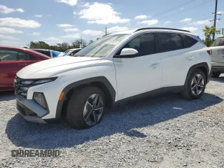 2025 Hyundai Tucson SEL z VIN 5NMJB3DE7SH458899, wystawiony jako Copart lot #55025575 z przebiegiem 236 mil mil oraz Szkoda całkowita • Salvage title. Historia ofert i sprzedaży dostępna na DreamBid. Obrazek 1.
