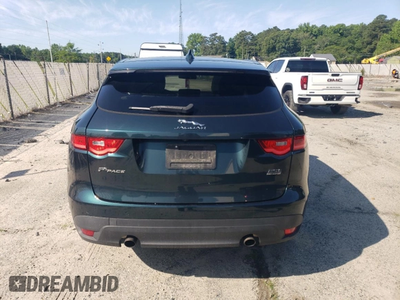 2018 Jaguar F-Pace 25t Premium with VIN SADCJ2FX7JA248983, listed as a Copart auction lot 59092755 with 102,771 mi miles and Salvage title. Bid and sale history available at DreamBid. Image 6.