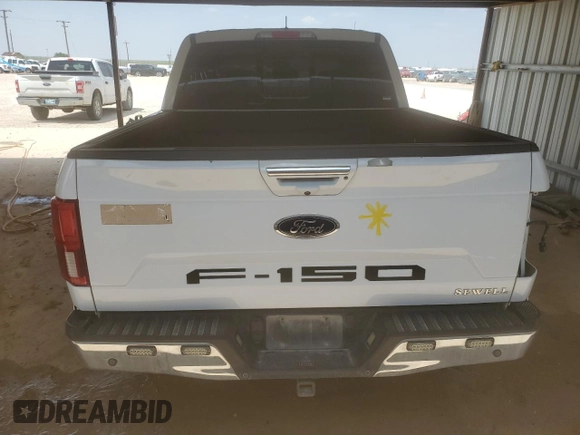 2019 Ford F-150 XL with VIN 1FTEW1E50KKC91640, listed as a Copart auction lot 54020375 with 139,655 mi miles and Clean Title. Bid and sale history available at DreamBid. Image 6.