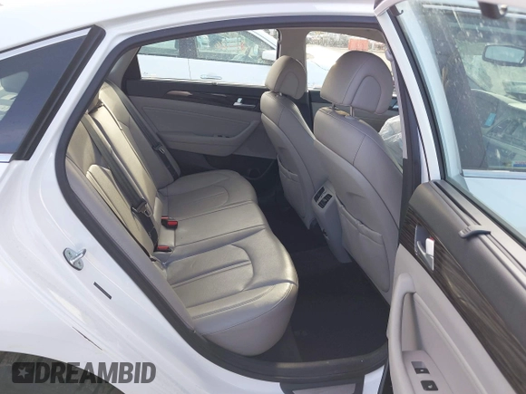 2015 Hyundai Sonata 2.4L Sport with VIN 5NPE34AF3FH035408, listed as a IAAI auction lot 41131154 with 107,308 mi miles. Bid and sale history available at carsss.com. Image 8.